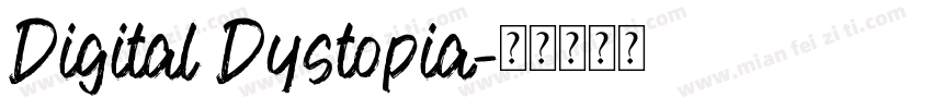 Digital Dystopia字体转换